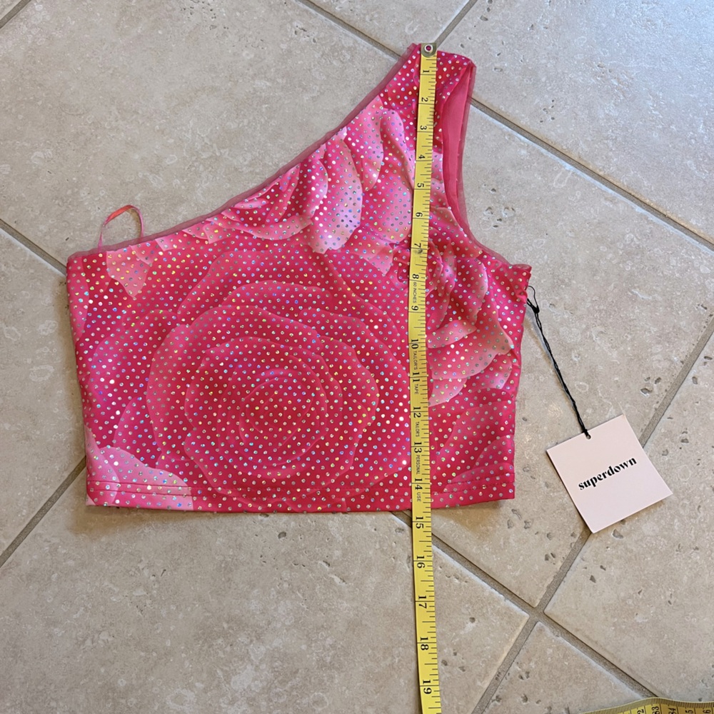 Superdown one shoulder top - Picture 3 of 7